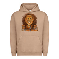 Pigment Burro Dad The Man Leather Background Urban Hoodie - Jasminsmagicworld