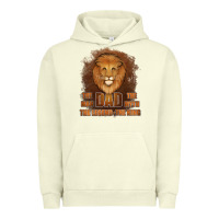 Pigment Pistachio Dad The Man Leather Background Urban Hoodie - Jasminsmagicworld