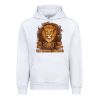 White Dad The Man Leather Background Urban Hoodie - Jasminsmagicworld
