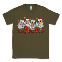 Army Green merry christmas pantasmas ghost christmas Classic Tee - Zillion Design Studio