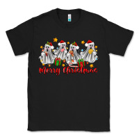 Black merry christmas pantasmas ghost christmas Classic Tee - Zillion Design Studio