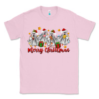 Bubblegum Pink merry christmas pantasmas ghost christmas Classic Tee - Zillion Design Studio