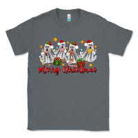 Charcoal Heather merry christmas pantasmas ghost christmas Classic Tee - Zillion Design Studio