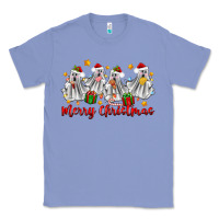 Colony Blue merry christmas pantasmas ghost christmas Classic Tee - Zillion Design Studio