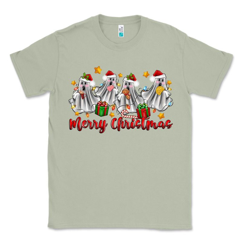 Merry Christmas Pantasmas Ghost Christmas Classic Tee by Zillion Design Studio | Teevron