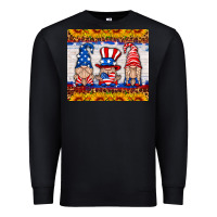 Black usa gnome Premium Sweatshirt - HRA Design Shop