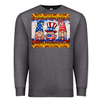Charcoal Heather usa gnome Premium Sweatshirt - HRA Design Shop