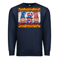 Navy usa gnome Premium Sweatshirt - HRA Design Shop