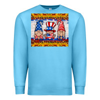 Ocean Blue usa gnome Premium Sweatshirt - HRA Design Shop