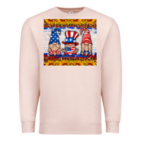Pale Pink usa gnome Premium Sweatshirt - HRA Design Shop