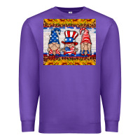 Purple usa gnome Premium Sweatshirt - HRA Design Shop