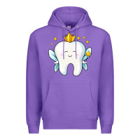 Purple tooth fairy Premium Hoodie - Jasminsmagicworld