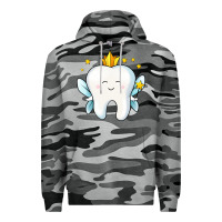 Slate Camo tooth fairy Premium Hoodie - Jasminsmagicworld