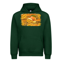 Forest Green Mango Background Urban Hoodie - Jasminsmagicworld