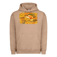 Pigment Burro Mango Background Urban Hoodie - Jasminsmagicworld