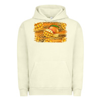 Pigment Pistachio Mango Background Urban Hoodie - Jasminsmagicworld