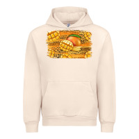 Sandshell Mango Background Urban Hoodie - Jasminsmagicworld