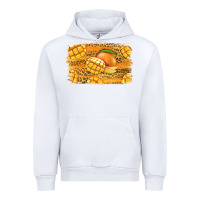 White Mango Background Urban Hoodie - Jasminsmagicworld