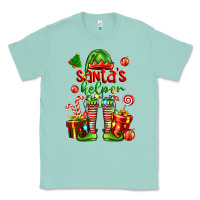 Seafoam santa s helper Classic Tee - FaDigitalArtStudio