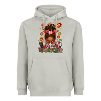 Moon Dust santa's favorite dispatcher afro messy bun Heavyweight Hoodie - texasbilliewilder