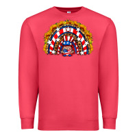 Cardinal usa gnome sunflower rainbow Premium Sweatshirt - HRA Design Shop