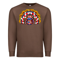 Chestnut usa gnome sunflower rainbow Premium Sweatshirt - HRA Design Shop
