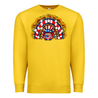 Lemon usa gnome sunflower rainbow Premium Sweatshirt - HRA Design Shop