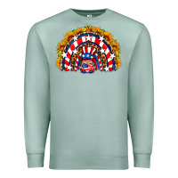 Seafoam usa gnome sunflower rainbow Premium Sweatshirt - HRA Design Shop