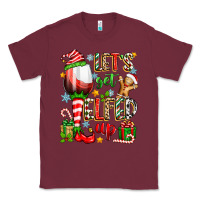 Burgundy let's get elfed up Classic Tee - Zillion Design Studio