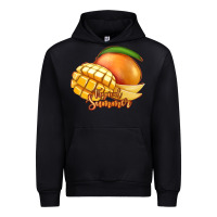 Black Mango Tropical Summer Urban Hoodie - Jasminsmagicworld