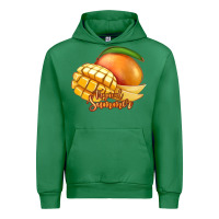 Emerald Mango Tropical Summer Urban Hoodie - Jasminsmagicworld