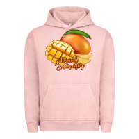 Pigment Salmon Mango Tropical Summer Urban Hoodie - Jasminsmagicworld