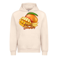 Sandshell Mango Tropical Summer Urban Hoodie - Jasminsmagicworld
