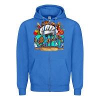True Royal chef Zipper Hoodie - texasbilliewilder