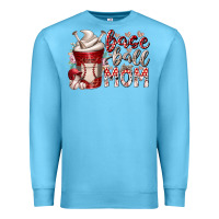 Ocean Blue baseball mom coffee Premium Sweatshirt - RacoonDesign