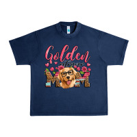 Navy golden retriever mom Urban Heavy Tee - Artiststas