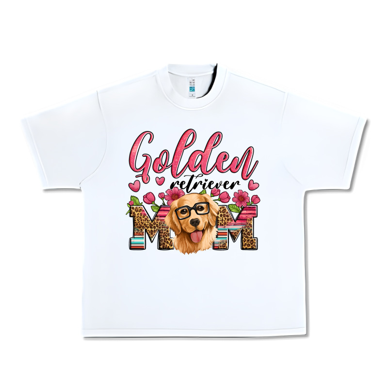 Golden Retriever Mom Urban Heavy Tee by Artiststas | Teevron