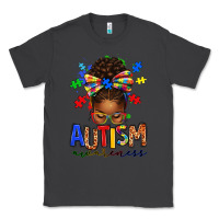 Smoke autism awareness afro messy bun Classic Tee - texasbilliewilder