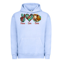 Pigment Grape Ice Peace Love Cows Urban Hoodie - Jasminsmagicworld