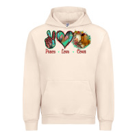 Sandshell Peace Love Cows Urban Hoodie - Jasminsmagicworld