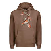Chestnut Koi Fish Premium Hoodie - LillyAllenDesigns