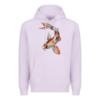 Lilac Koi Fish Premium Hoodie - LillyAllenDesigns