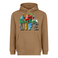 Toasted Coconut teacher life Heavyweight Hoodie - Zillion Design Studio