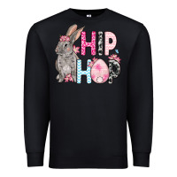 Black Easter Day Hip hop bunny Premium Sweatshirt - OliviaCreatesArt