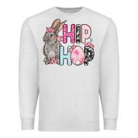 Oatmeal Heather Easter Day Hip hop bunny Premium Sweatshirt - OliviaCreatesArt