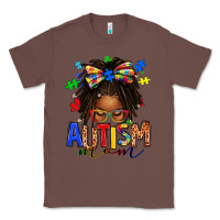 Chestnut autism mom afro locs messy bun Classic Tee - texasbilliewilder