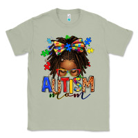 Matcha autism mom afro locs messy bun Classic Tee - texasbilliewilder