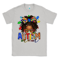 Moon Dust autism mom afro locs messy bun Classic Tee - texasbilliewilder