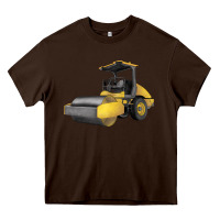 Chocolate Brown Drum Roller Heavy Core Tee - LillyAllenDesigns