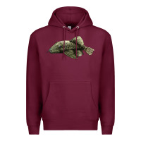 Burgundy Bristlenose Placo Premium Hoodie - LillyAllenDesigns